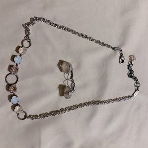 Sabika necklace and earrings